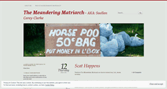 Desktop Screenshot of meanderingmatriarch.com